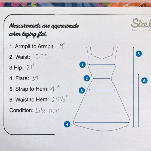 Talbots Cotton Tie Waist Button-Down Split Neck Yellow/Blue Floral Dress Size 4 - Picture 15 of 16